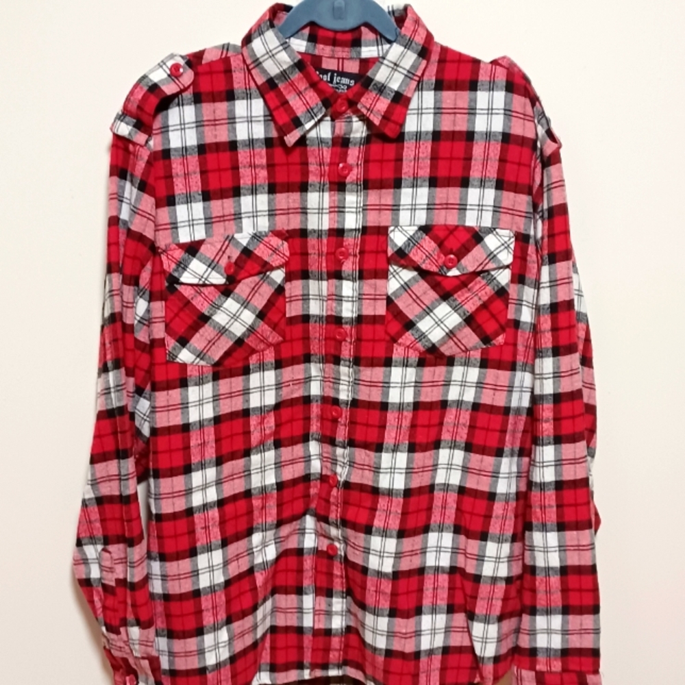 Tool jeans flannel